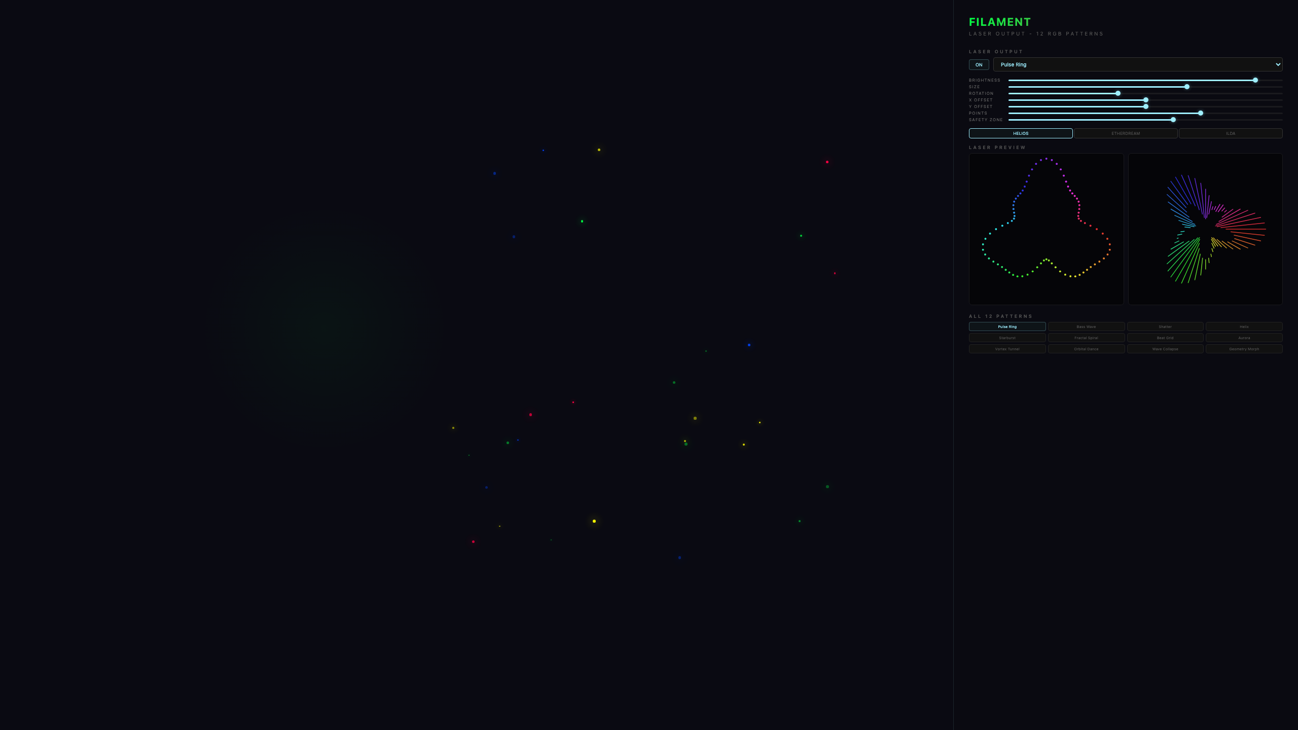 Laser output